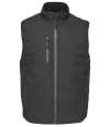04809 Falcon SOL'S Unisex Falcon Padded Bodywarmer Black colour image